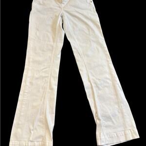 one 5 one Cream Straight Leg Jeans